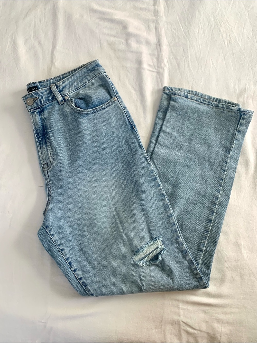 Sincerely Jules High rise, Straight leg Jeans. 13/31